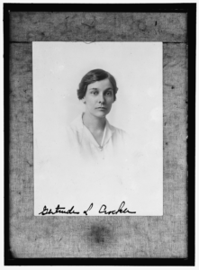 Portrait of Gertrude Crocker, 1917