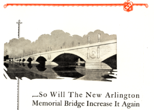 image of the Memorial bridge from the proposal to develop Lee Heights