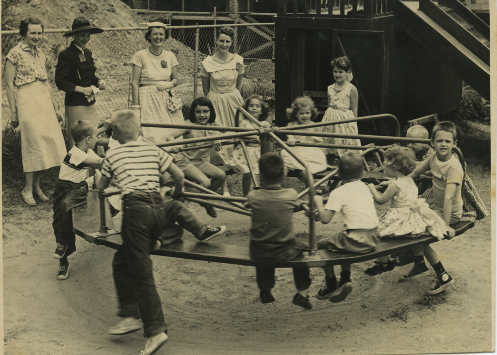 Overlee Preschool Open House, 1957
