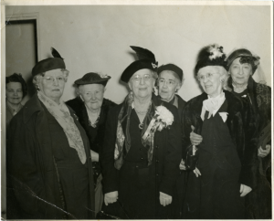 Charter members of the Organized Women Voters, 1950